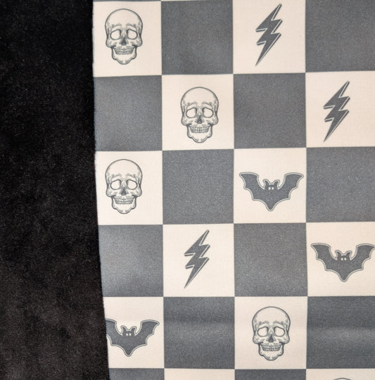 Bats and Bones PUL-Over Fleece Cover