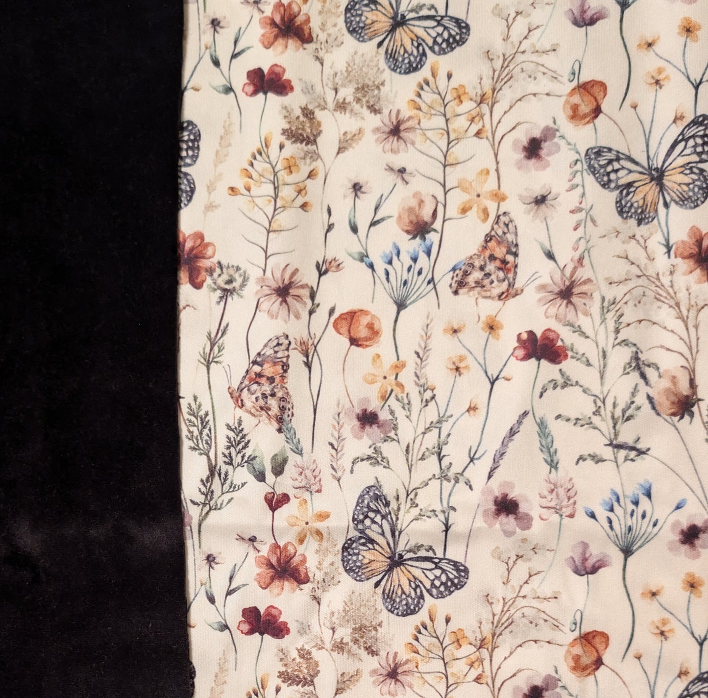 Butterfly Garden PUL-Over Fleece Cover