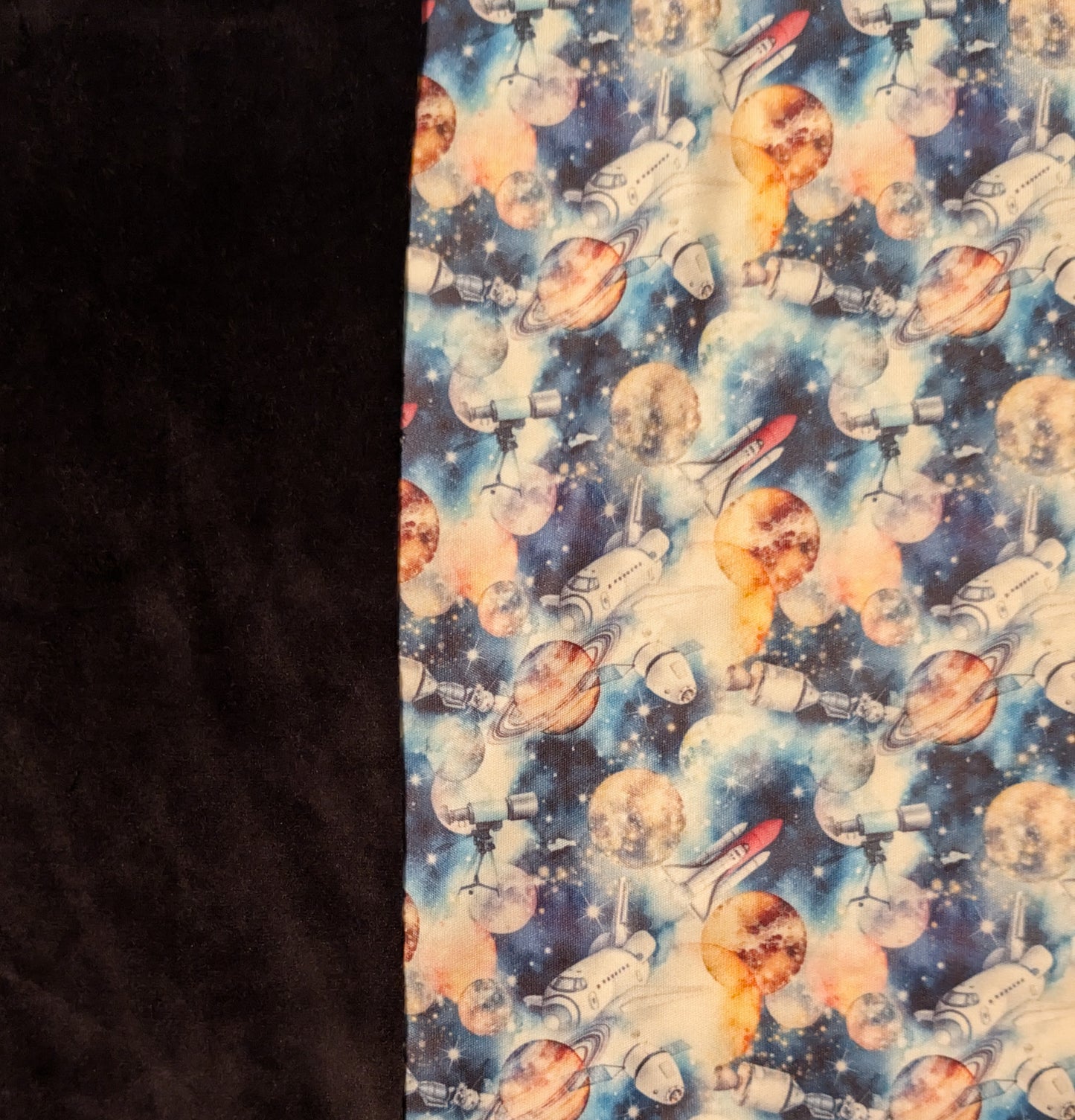 Outer Space PUL-Over Fleece Cover LOW STOCK