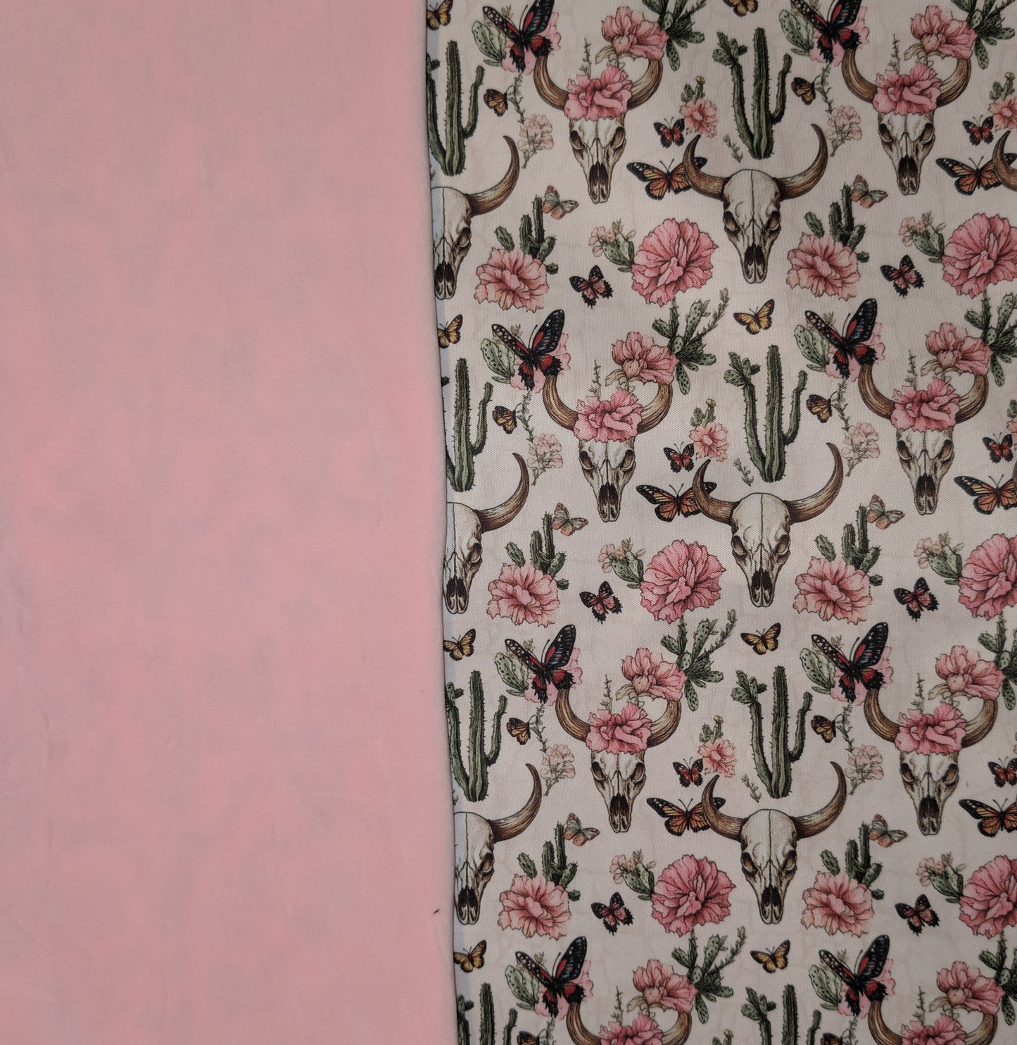 Floral Desert PUL-Over Fleece Cover