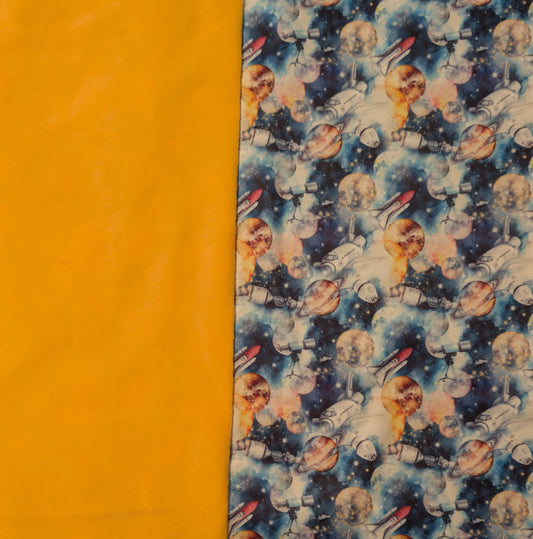 Outer Space PUL-Over Fleece Cover LOW STOCK