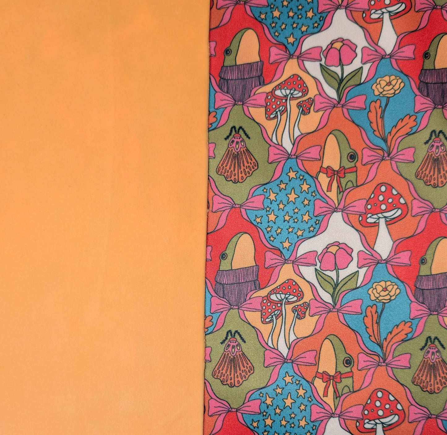 Mystical Frog & Fungi PUL-Over Fleece Cover