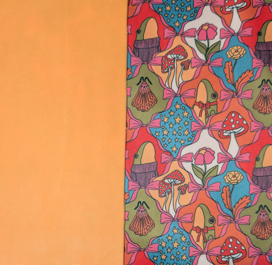 Mystical Frog & Fungi PUL-Over Fleece Cover