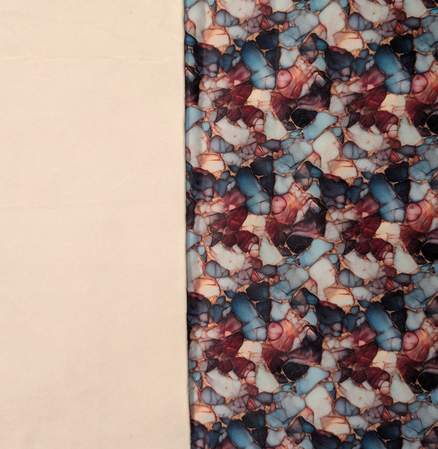 Gold Terrazzo PUL-Over Fleece Cover