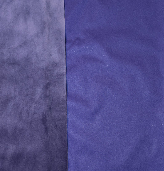 Solid Purple PUL-Over Fleece Cover