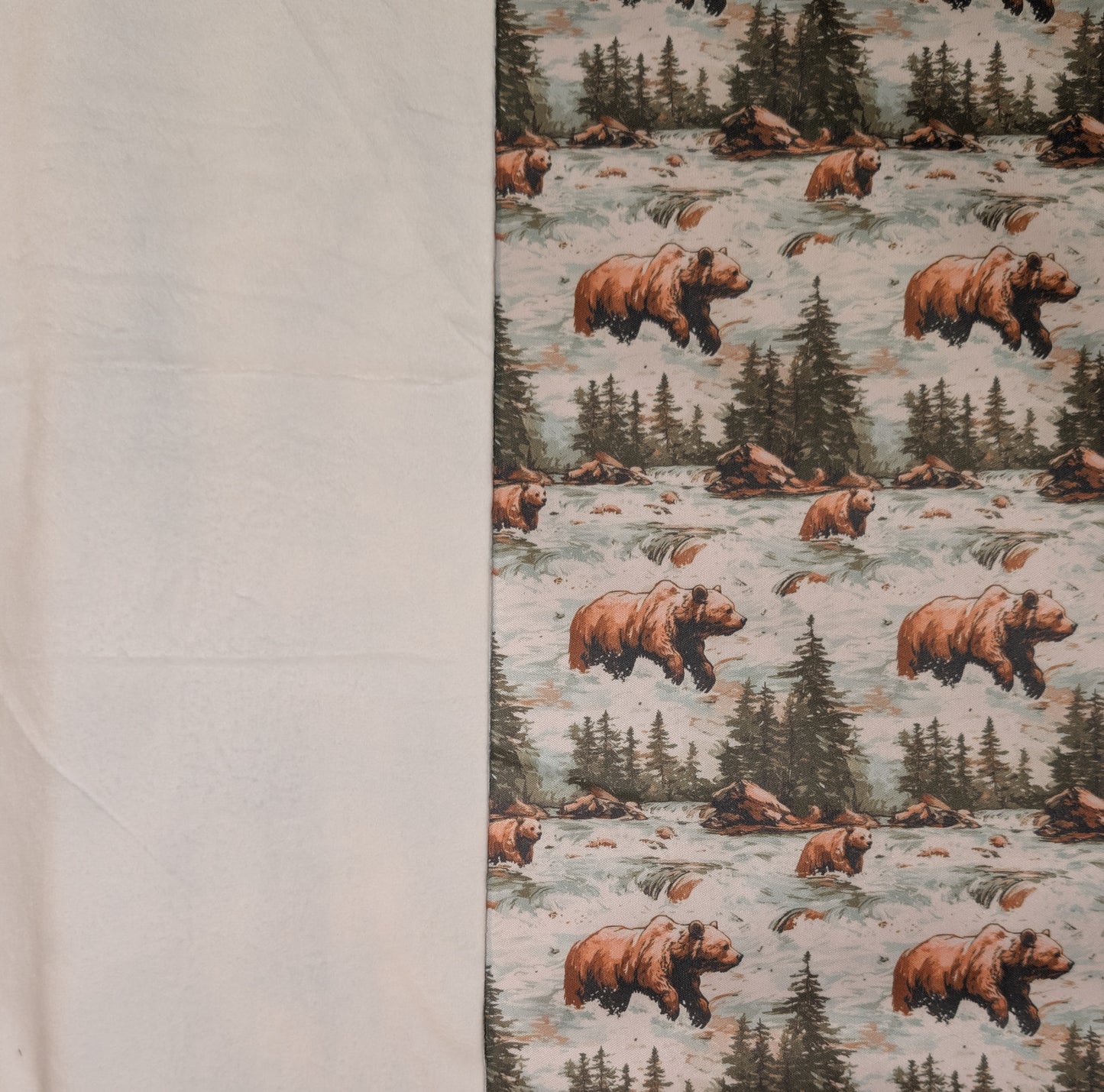 River Bear PUL-Over Fleece Cover