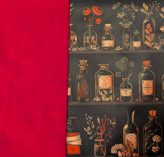 Floral Apothecary PUL-Over Fleece Cover