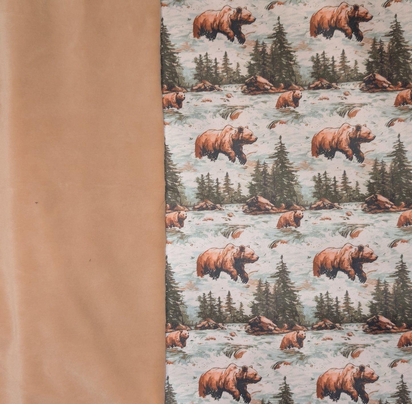 River Bear PUL-Over Fleece Cover