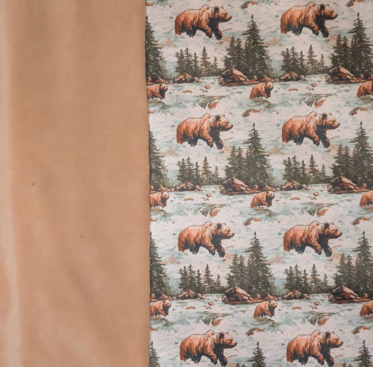 River Bear PUL-Over Fleece Cover