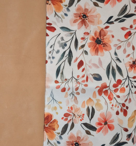 Fall Flowers PUL-Over Fleece Cover