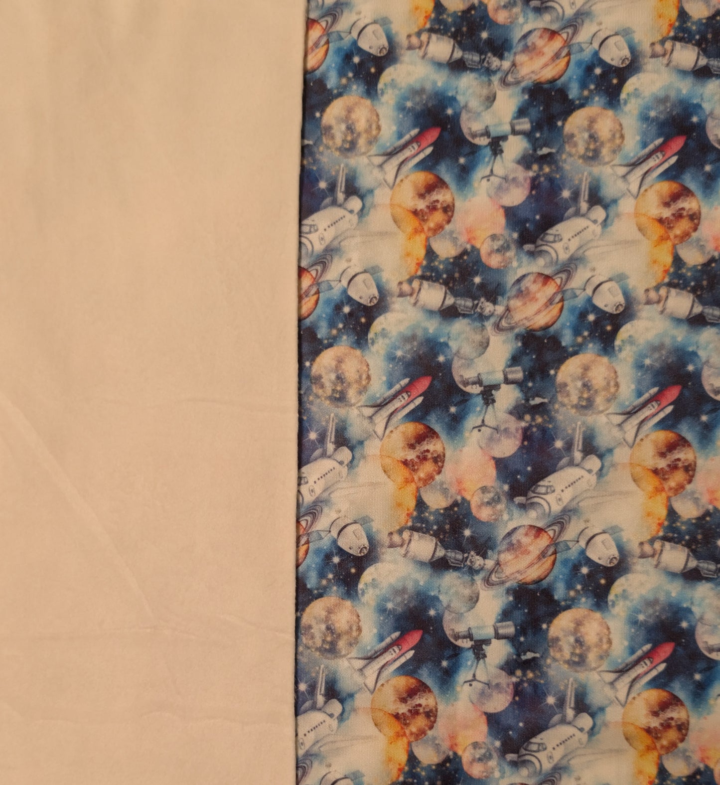 Outer Space PUL-Over Fleece Cover LOW STOCK