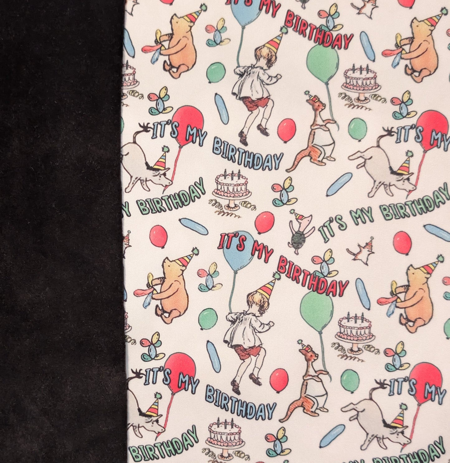 It's My Birthday PUL-Over Fleece Cover