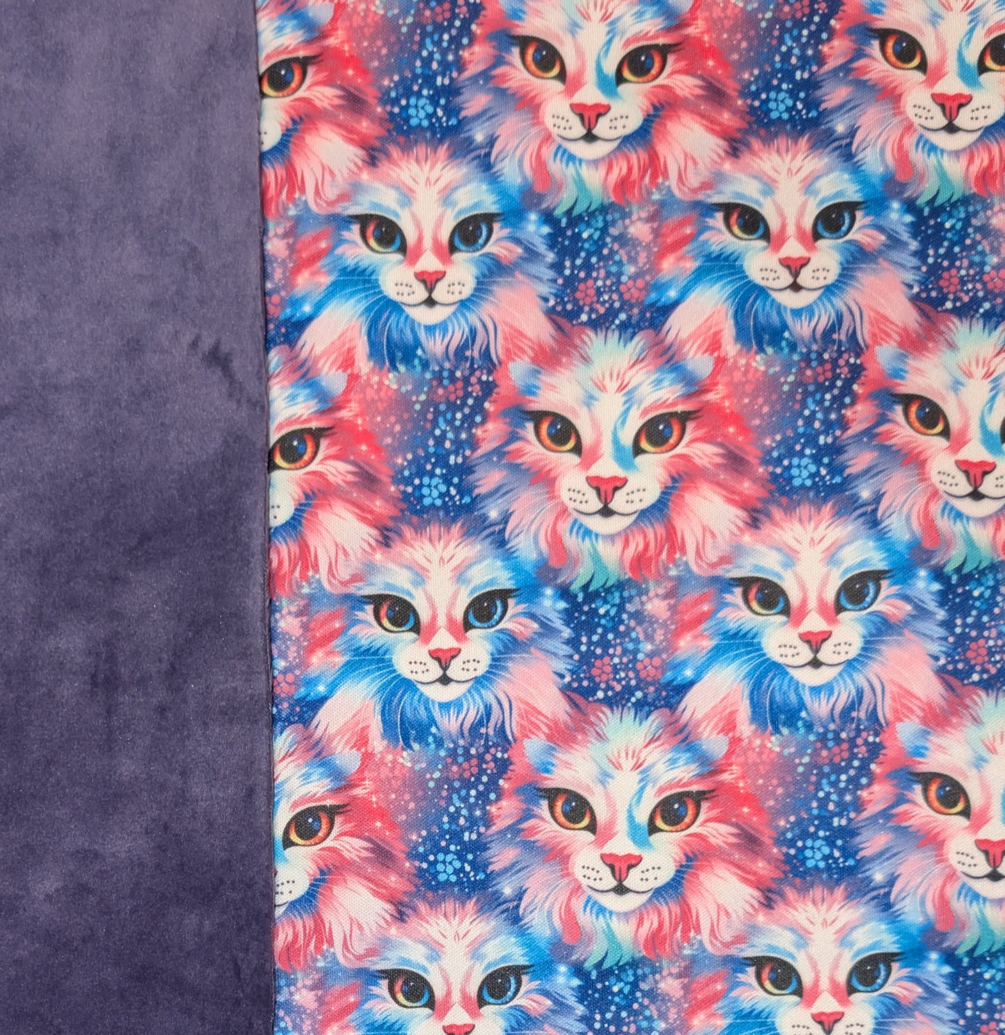 Galaxy Cats PUL-Over Fleece Cover