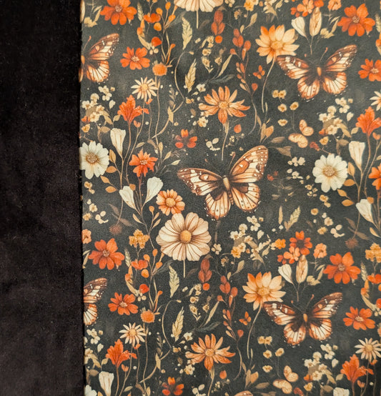 Moody Butterflies PUL-Over Fleece Cover