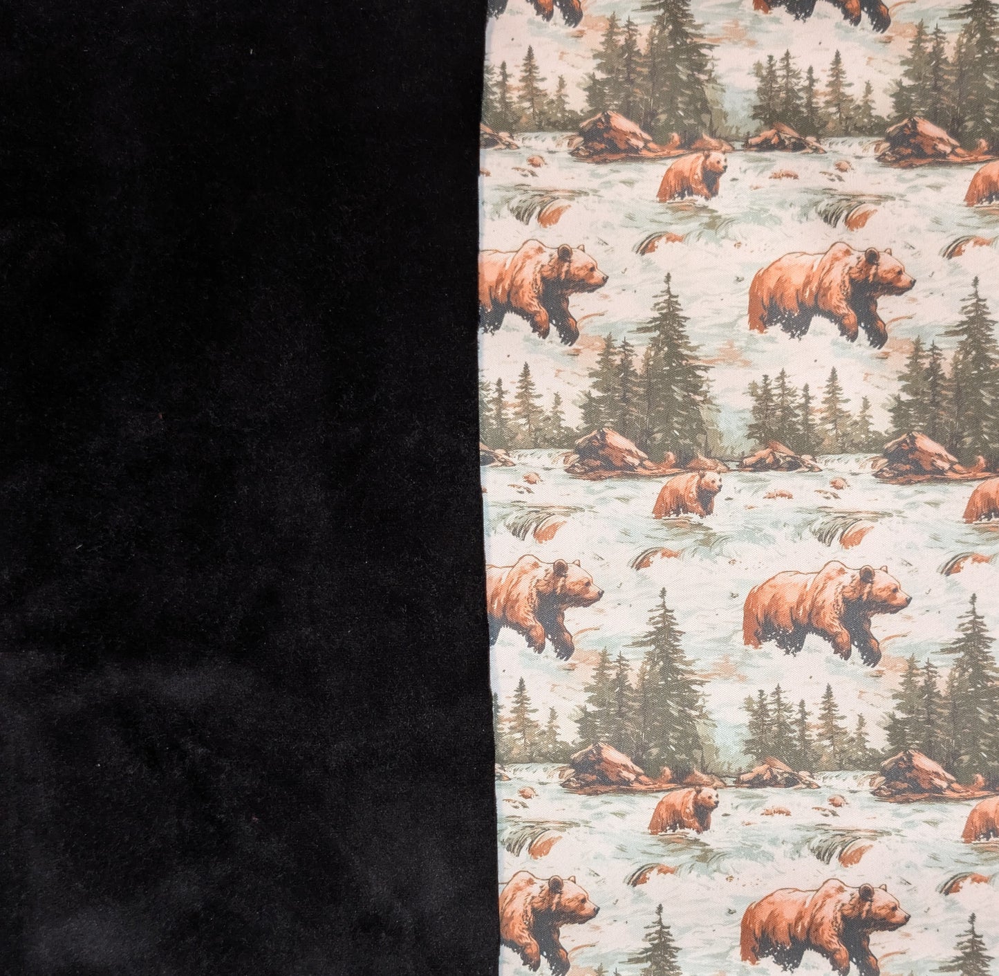 River Bear PUL-Over Fleece Cover