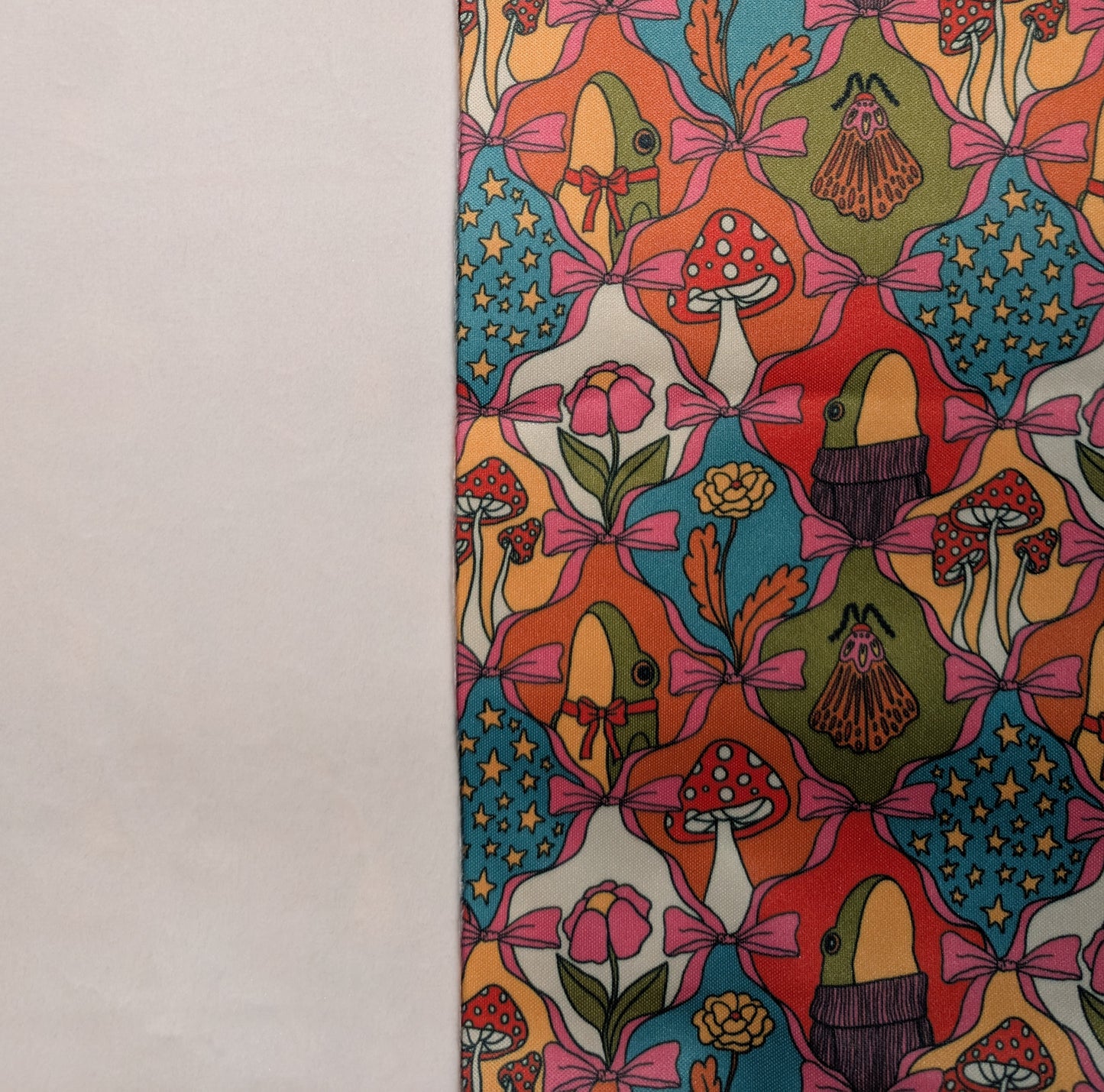 Mystical Frog & Fungi PUL-Over Fleece Cover