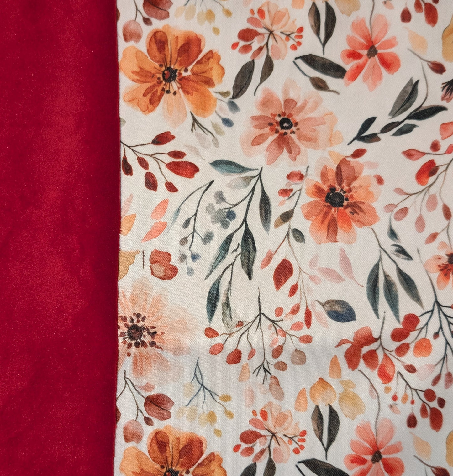 Fall Flowers PUL-Over Fleece Cover