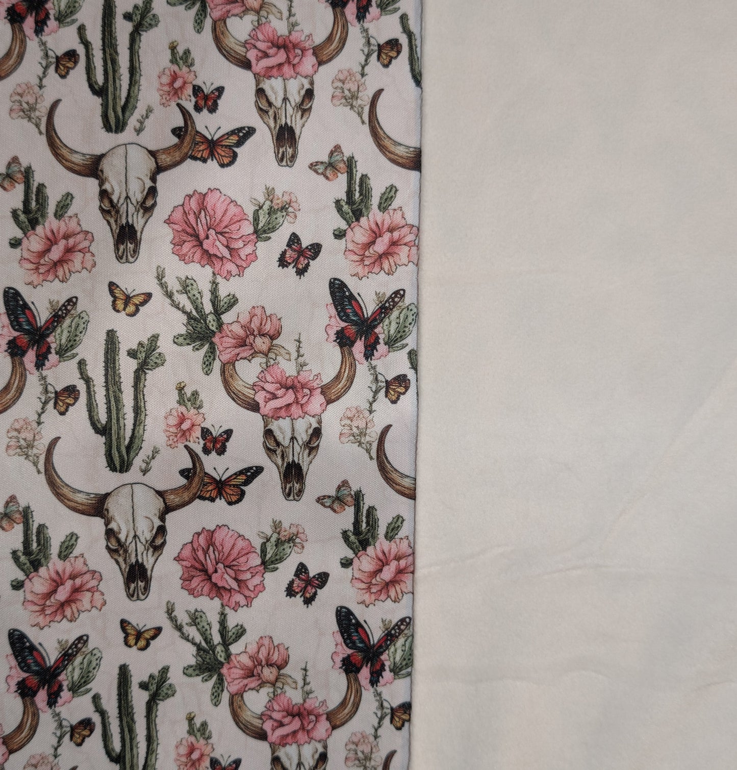 Floral Desert PUL-Over Fleece Cover