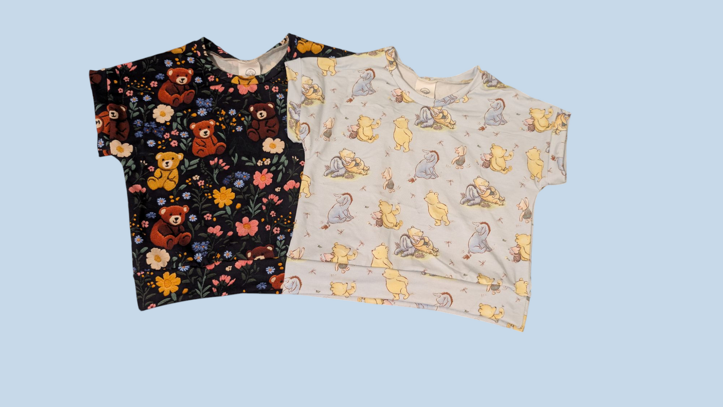 Comfy Cuffed T-Shirts 12M-3T MISC PRINTS
